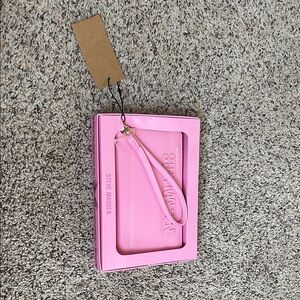 Steve Madden Vibrant Pink Wristlet